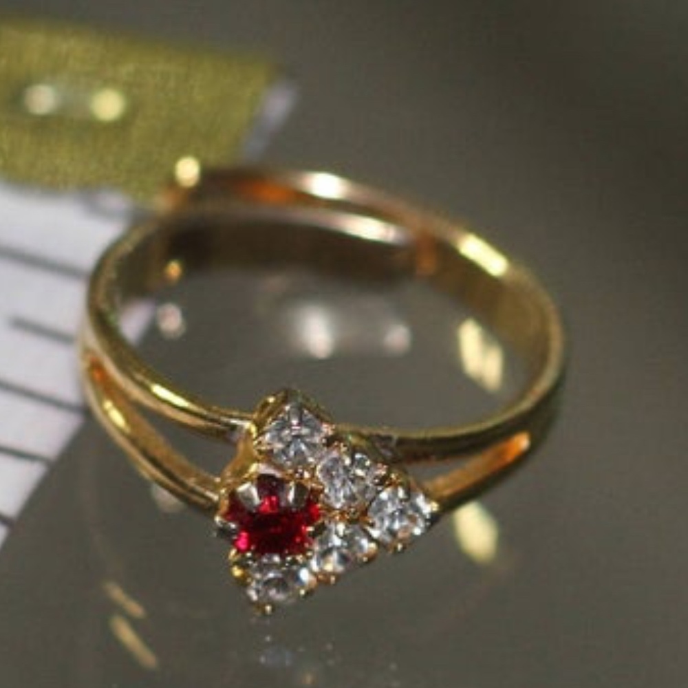 Gold Adjustable Ring - image 1